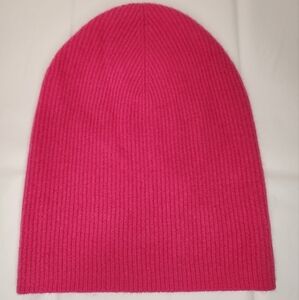 Aritzia Hot Pink Cashmere Beanie